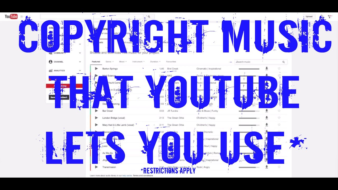 How To Legally Use Copyrighted Music in YouTube Videos Updated Spring