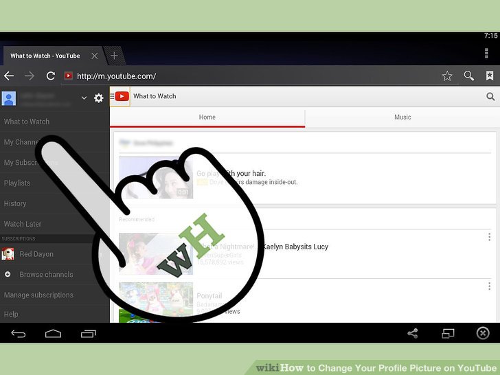 How to Change Your Profile Picture on YouTube 9 Steps