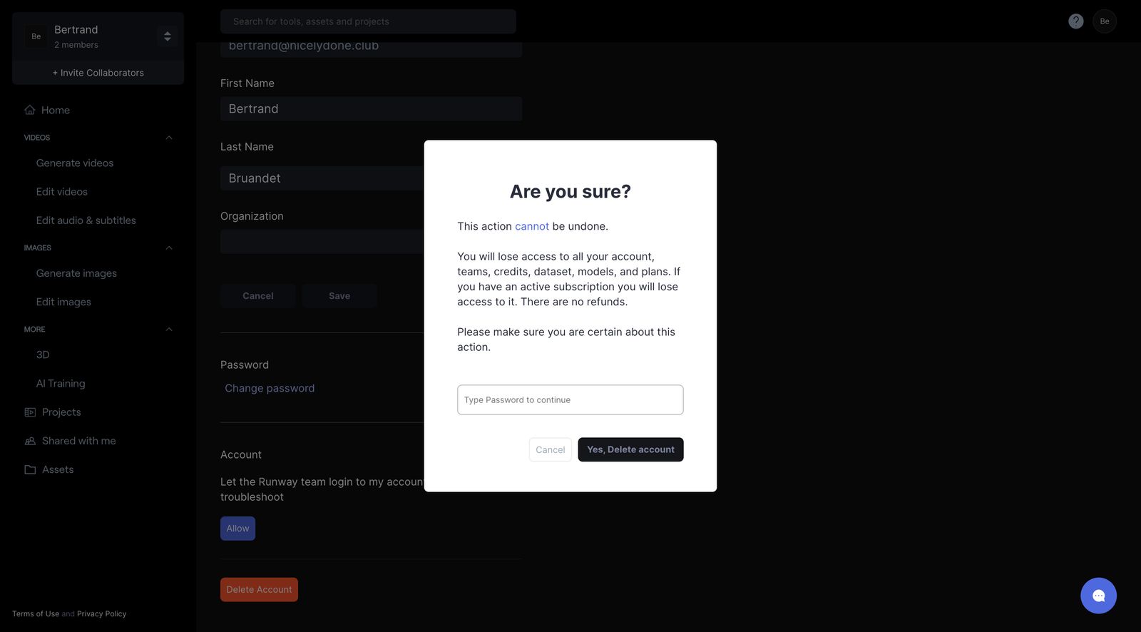 Delete account design inspiration tips and best practices