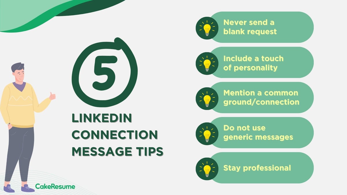 20 Best LinkedIn Connection Message Templates Tips CakeResume