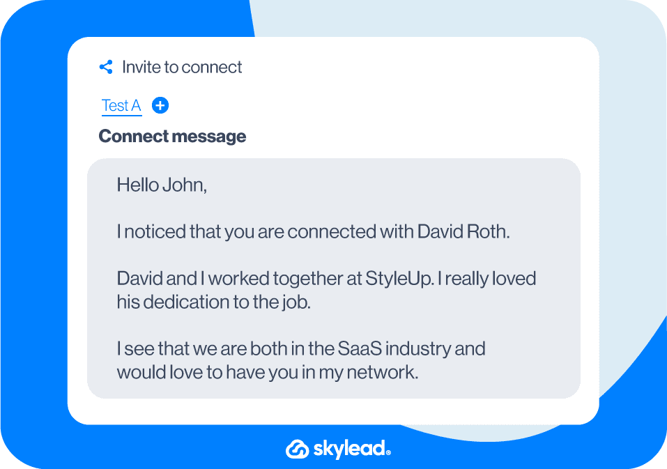 25 LinkedIn Connection Messages Up To 78 Acceptance Rate Skylead