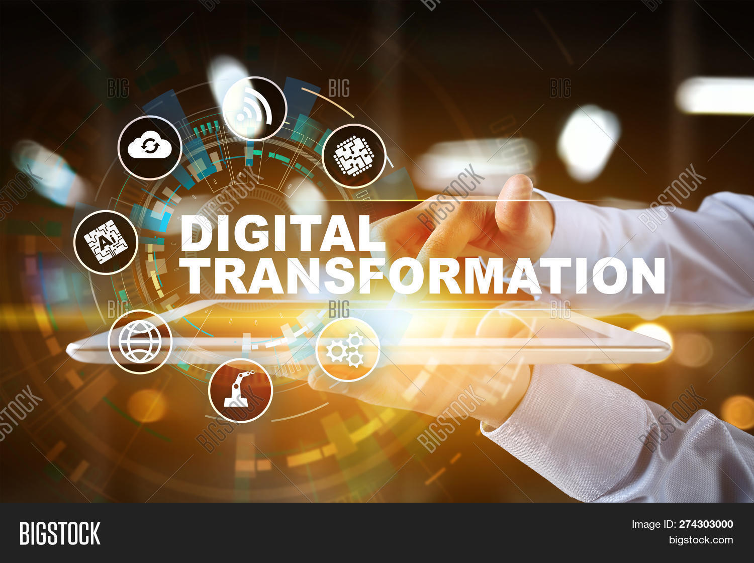 Digital Transformation Image Photo Free Trial Bigstock