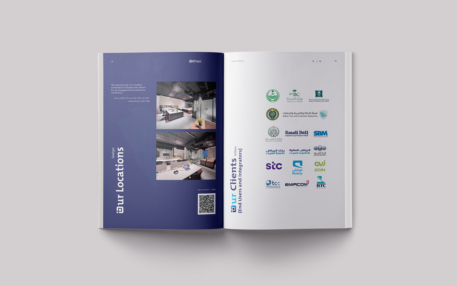 Company Profile on Behance