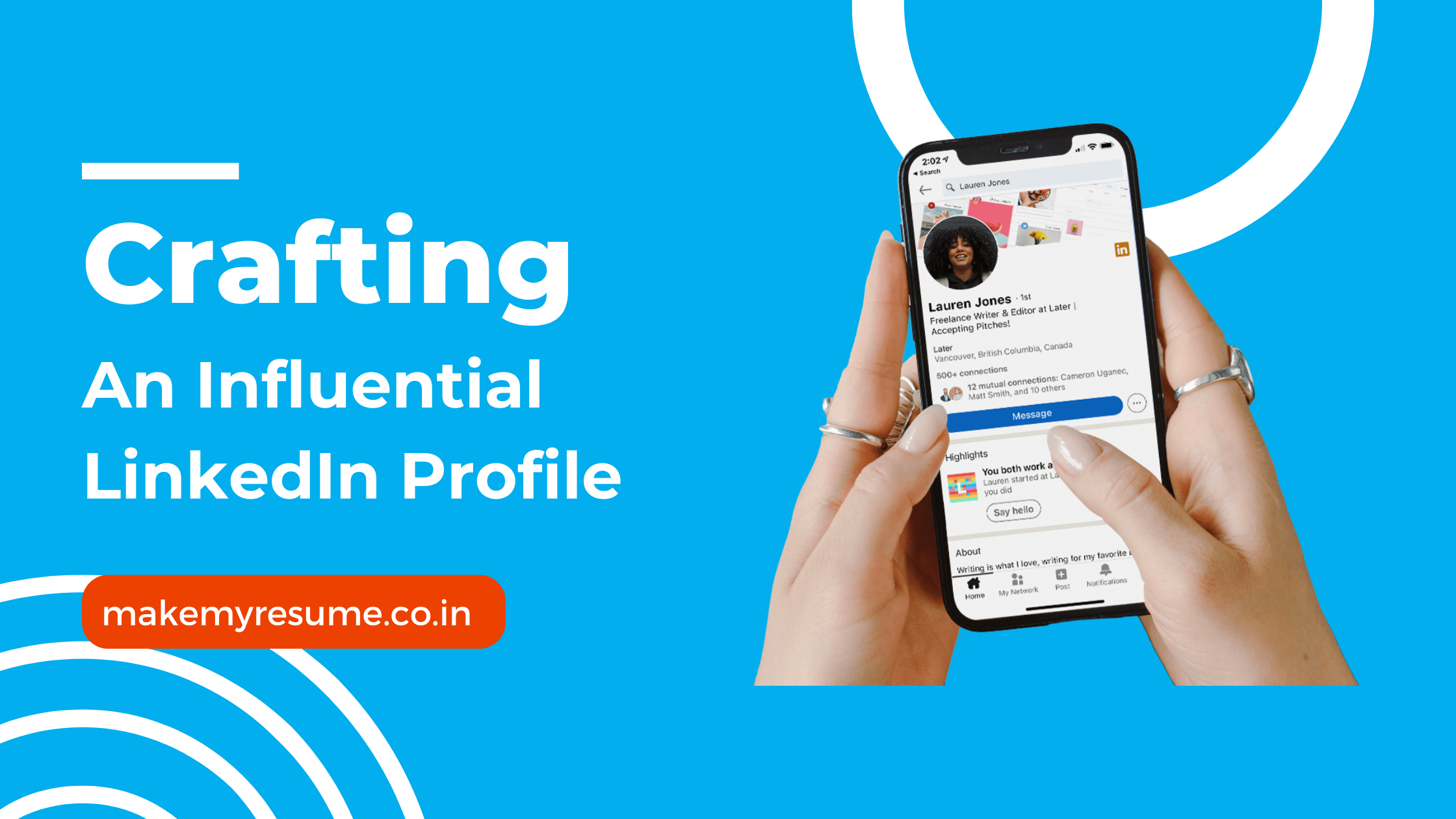 Crafting an Influential LinkedIn Profile 10 Key Suggestions MakeMyResume