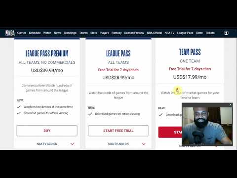 A Look at NBA League Pass YouTube