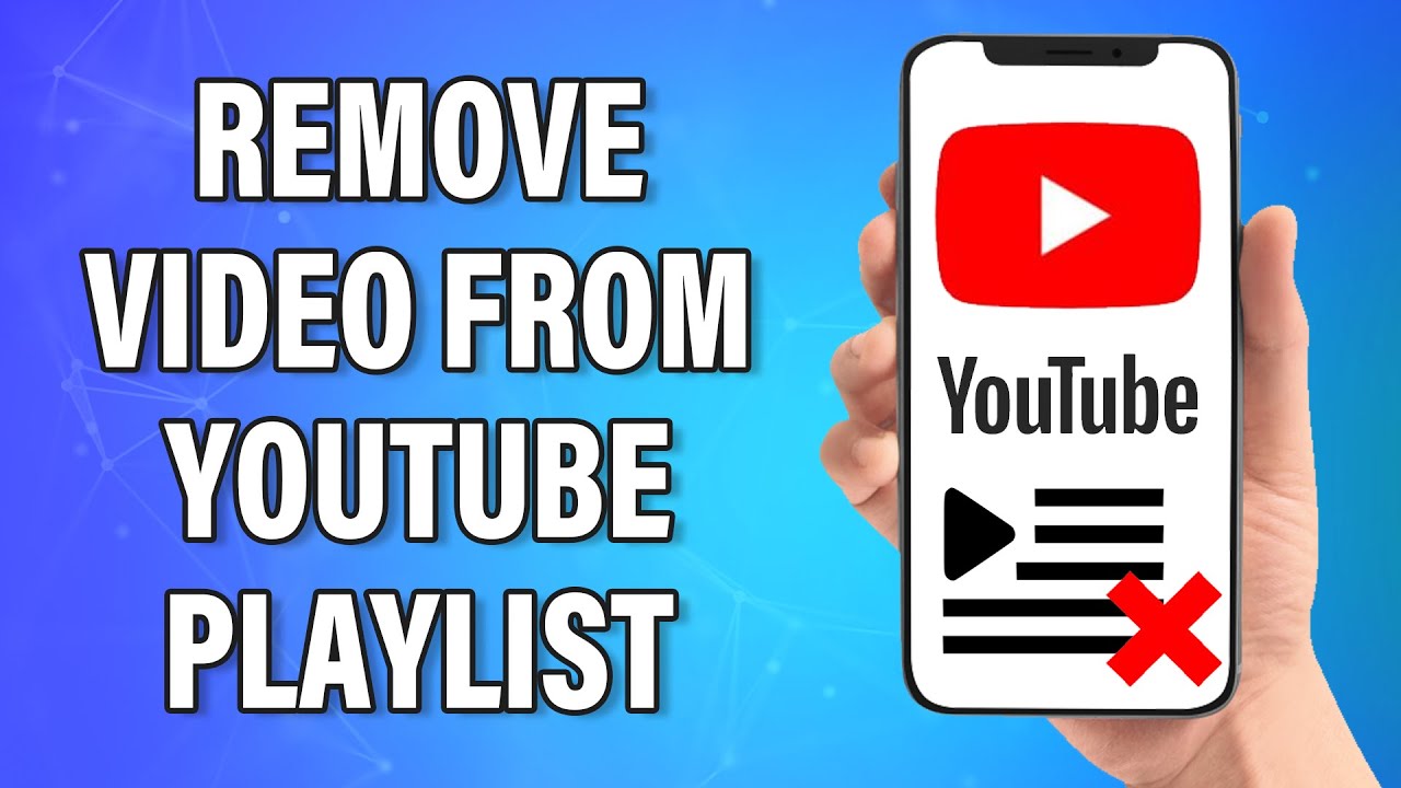How To Remove Video From YouTube Playlist 2022 Delete Videos From