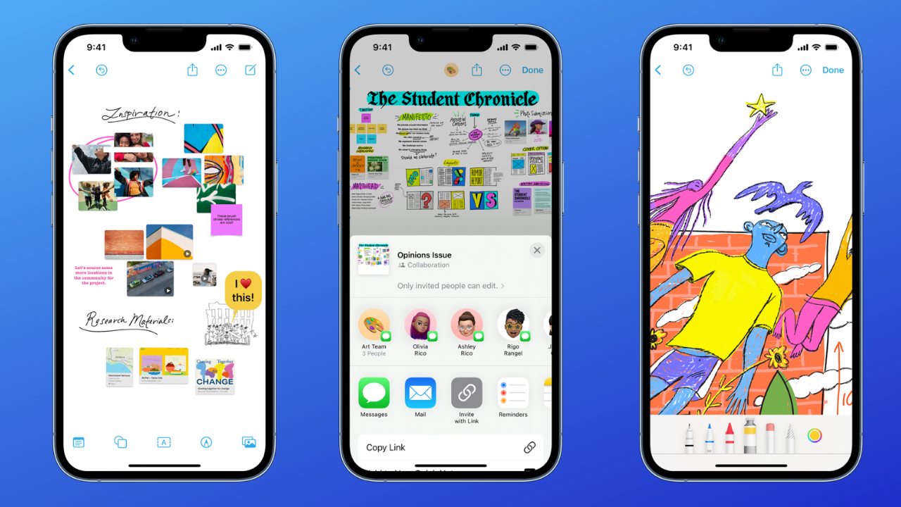 How to Export Freeform Projects into PDFs on iPhone in iOS 17 GeekChamp
