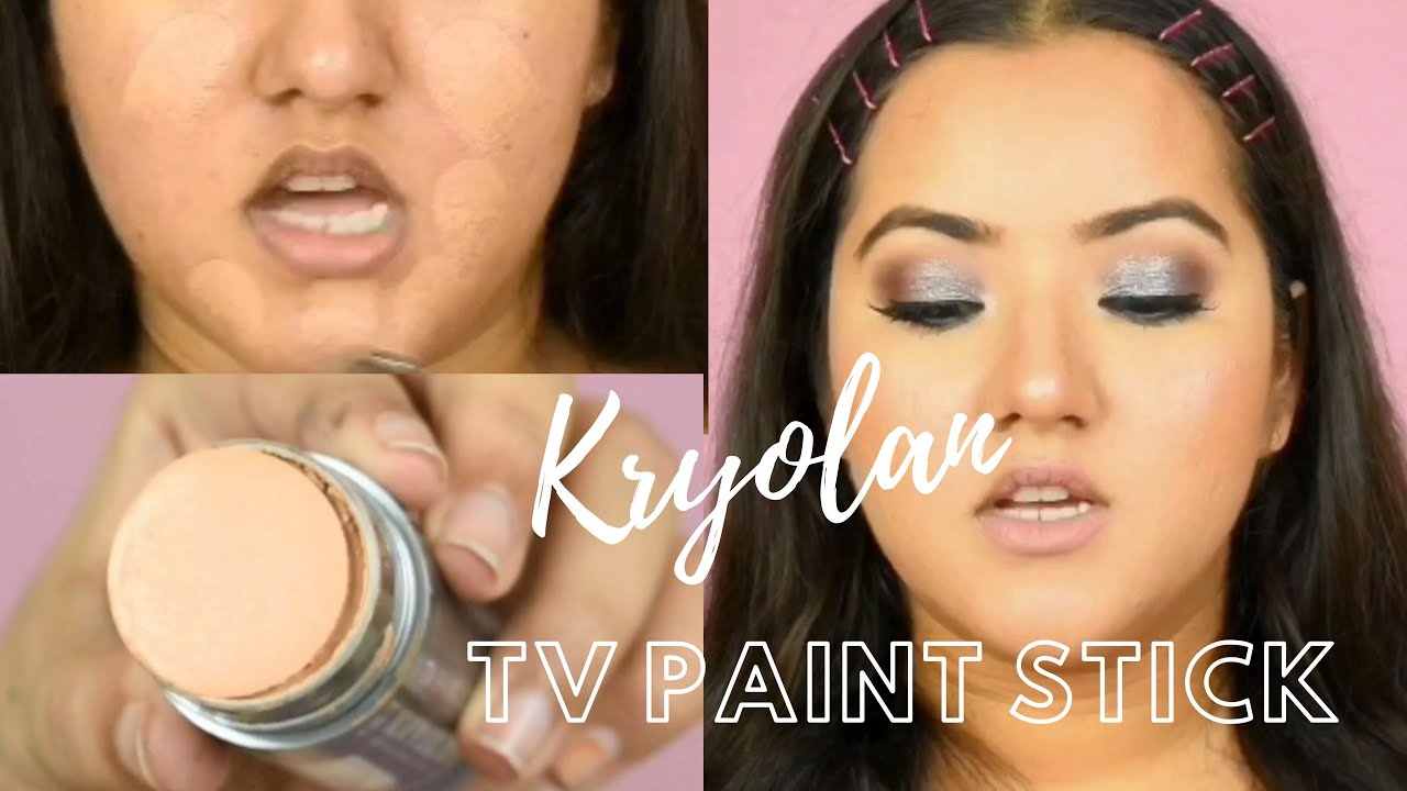 Kryolan Tv Paint Stick Review And Use Shade FS36 YouTube