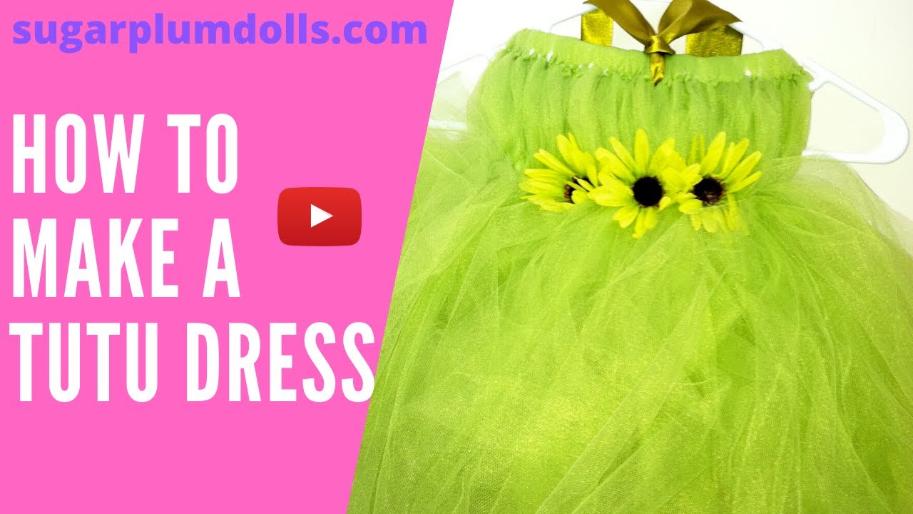 Part 5 of 5 Learn How to make a tutu dress YouTube