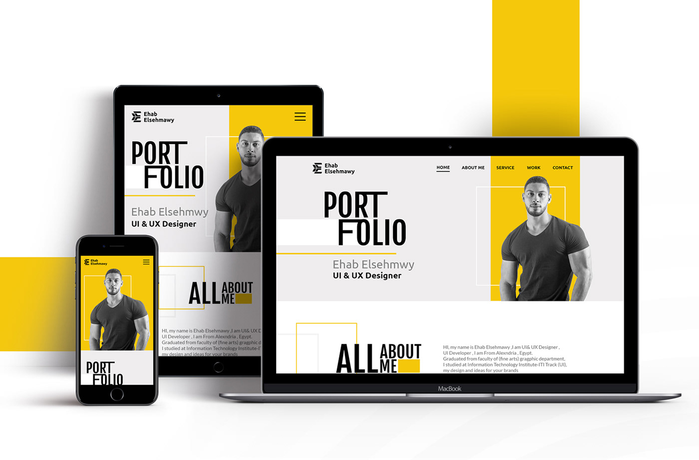 portfolio website Behance