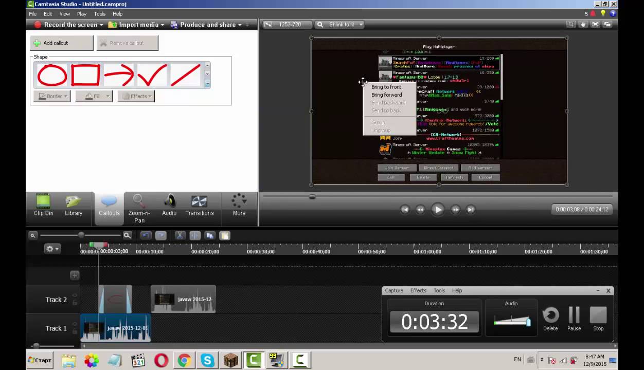 Tutorials How To Work With Camtasia Studio 8 YouTube