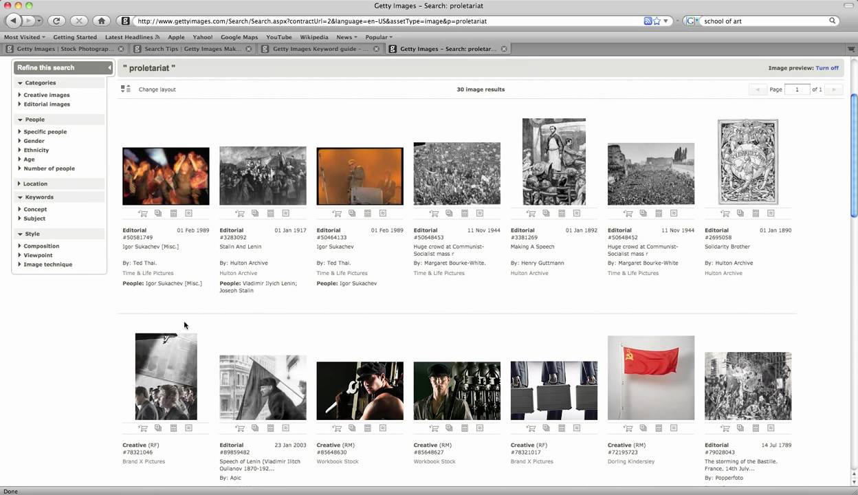 Getty Images Tutorial YouTube