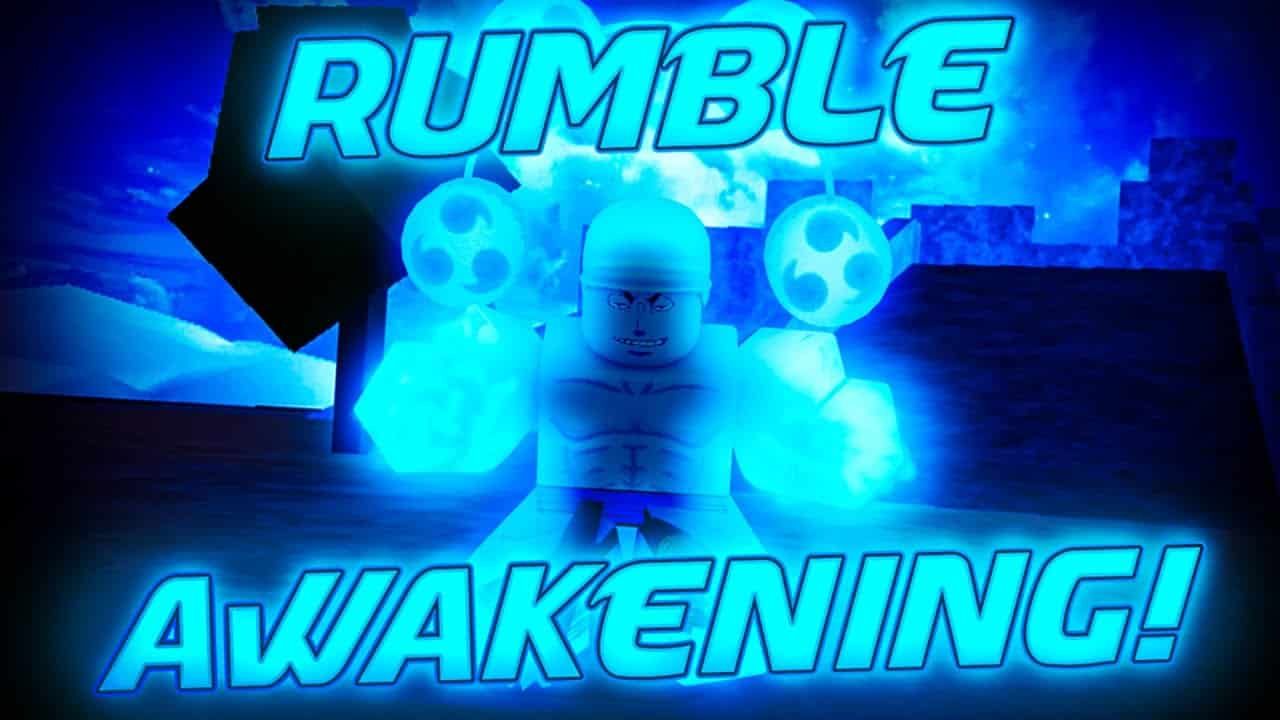 Cmo Despertar a Rumble en Blox Fruits Ya desperte Caractersticas