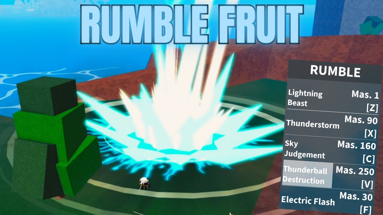 Awakened Rumble Is Amazing in Blox fruits YouTube
