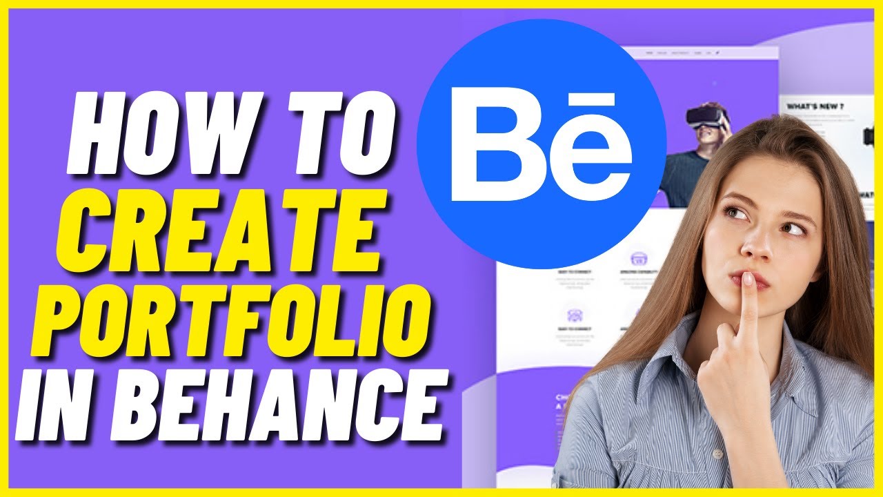 Behance Portfolio Tutorial How to Create Portfolio in Behance YouTube