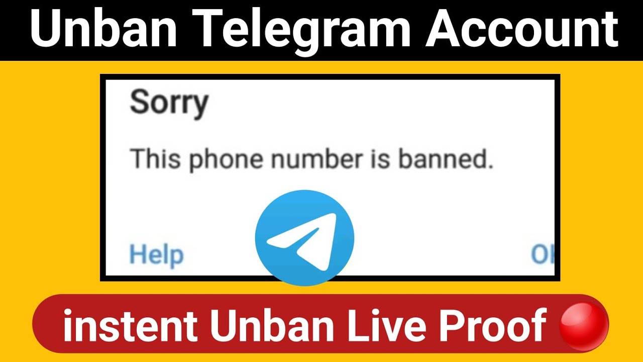 How To Unban Telegram Number Telegram number banned Solution This