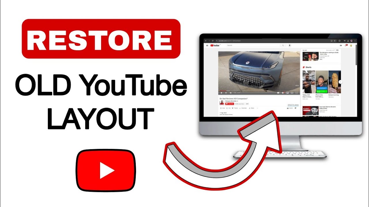 How to Restore Old YouTube Layout Change YouTube Layout FULL GUIDE