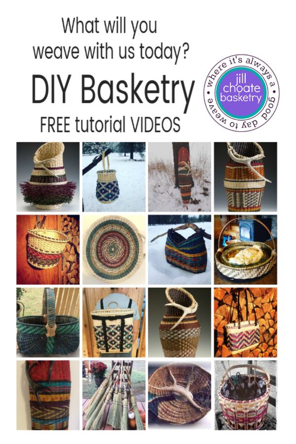 Diy baskets with free tutorial videos Artofit
