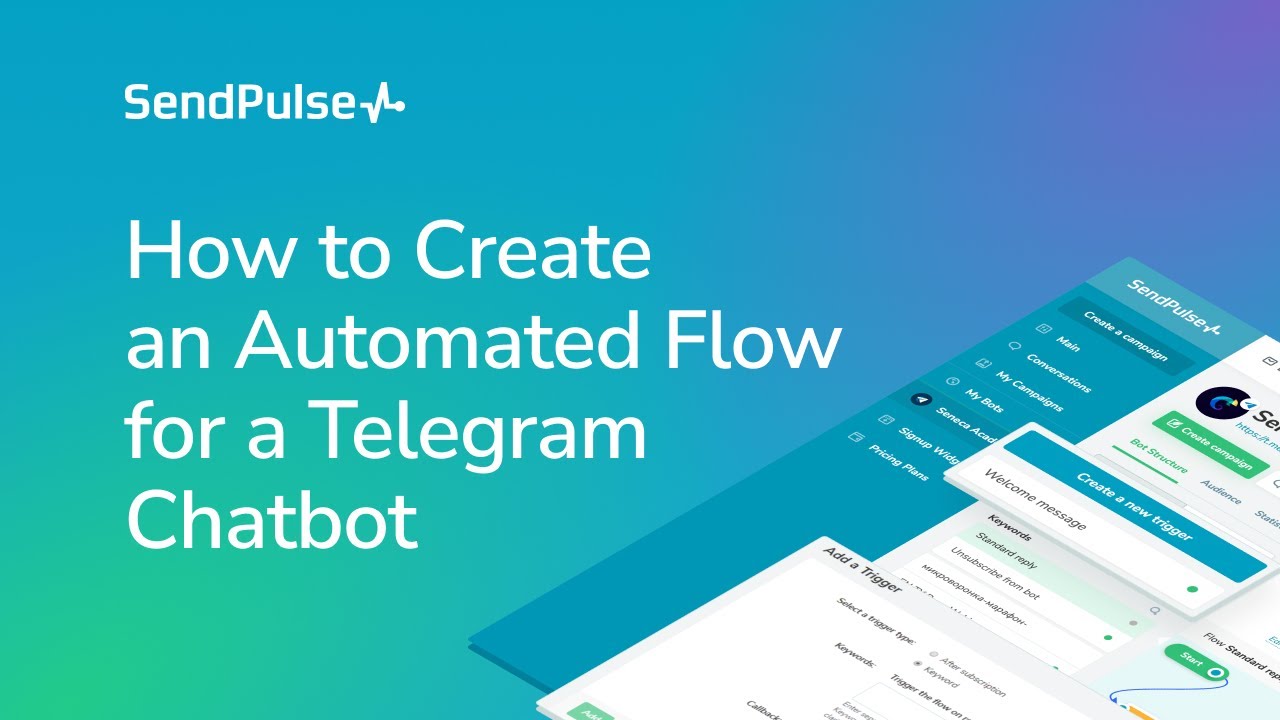 How to Create an Automated Flow for a Telegram Chatbot SendPulse