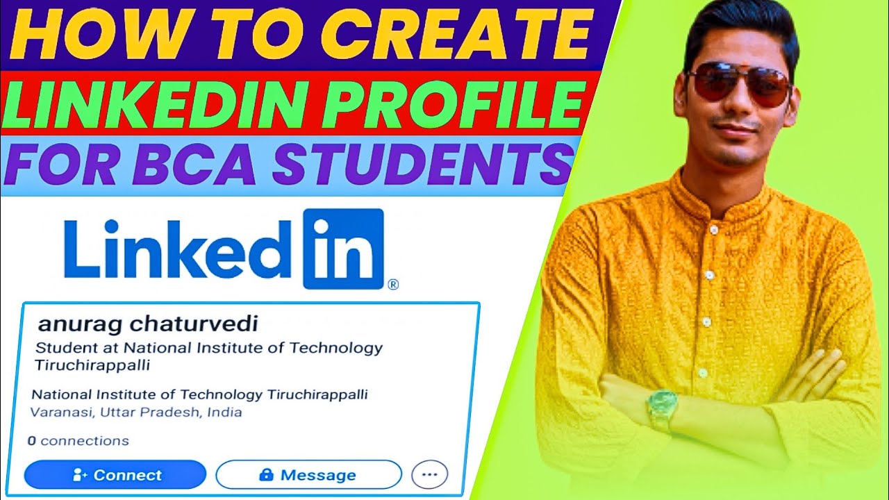 How to create a LinkedIn Account Create LinkedIn profile for BCA