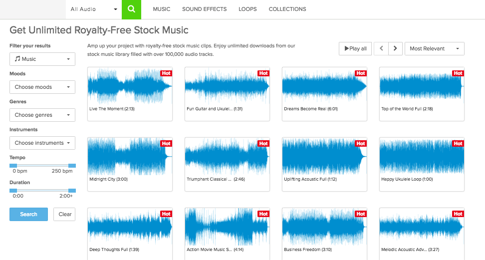 Storyblocks Audio Unlimited RoyaltyFree Audio Downloads Pro Audio