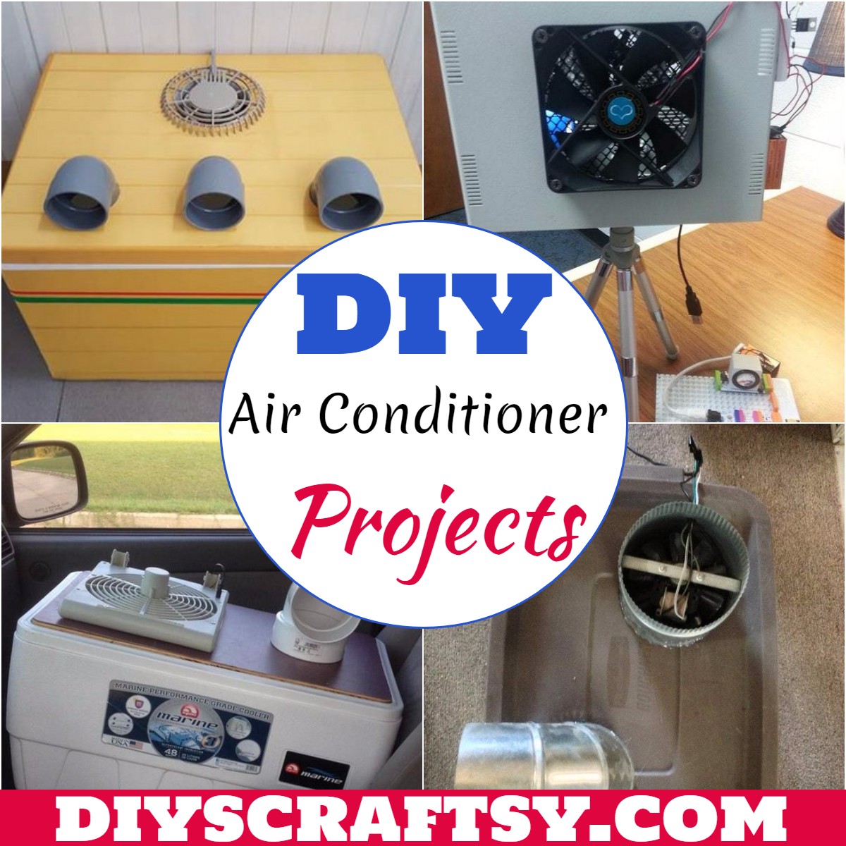 25 DIY Air Conditioner Ideas For Summer DIYsCraftsy