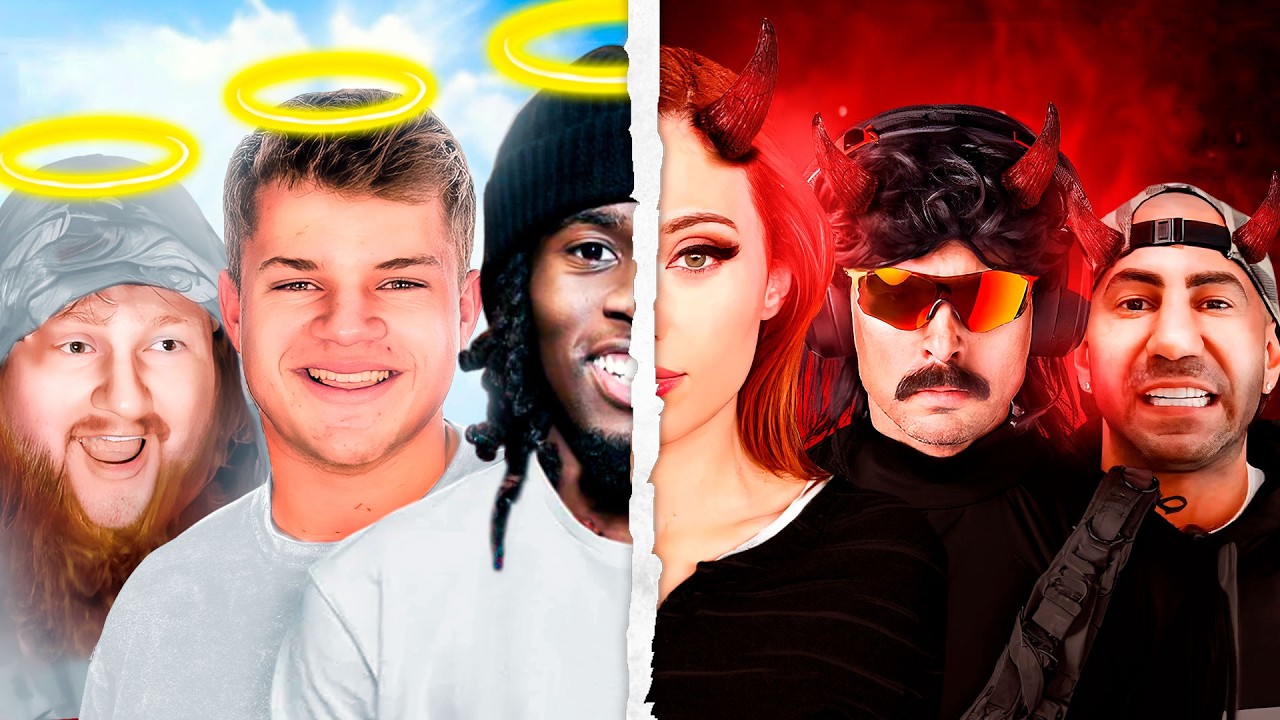 Most Loved VS Most Hated Streamers YouTube