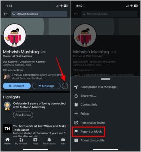 What Happens When You Block Someone on LinkedIn TechWiser