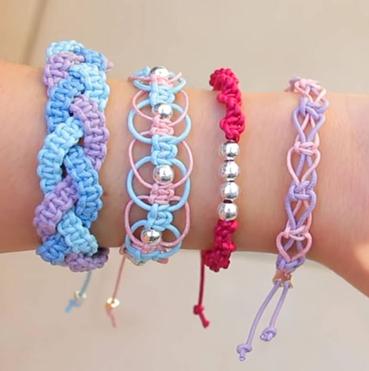 How To Make Cool String Bracelets Step By Step