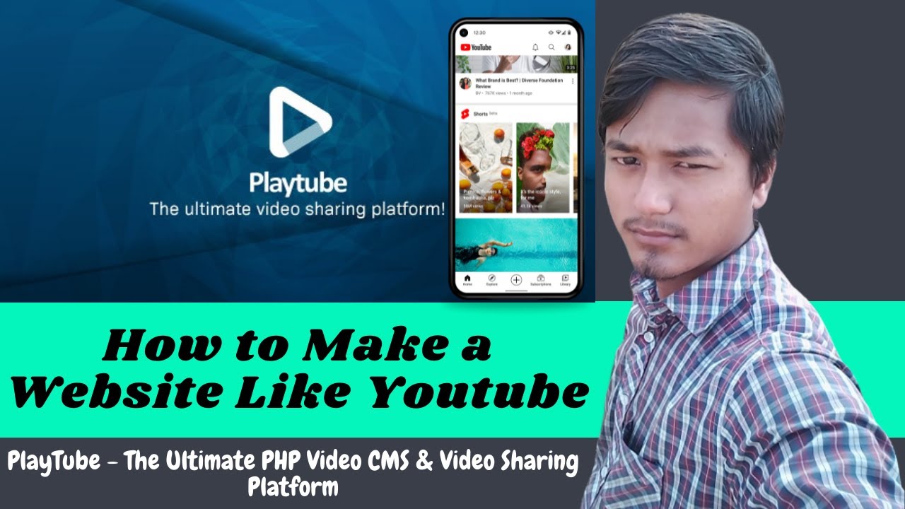 How to Make a Website Like Youtube Create a Video Sharing Website