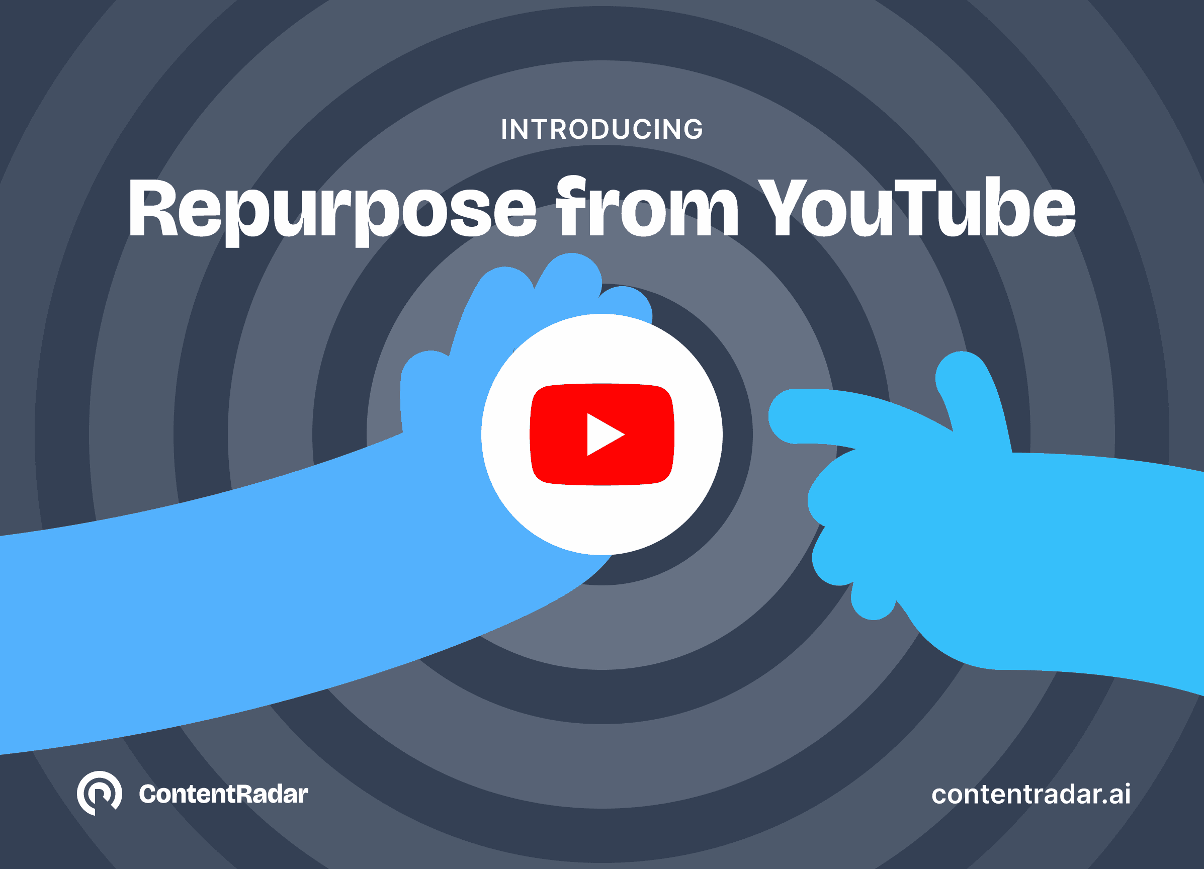 Repurpose YouTube videos into catchy social media posts with ContentRadar