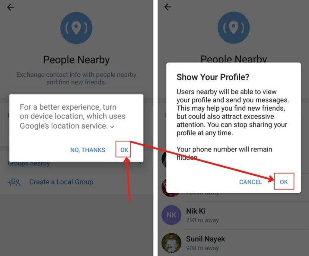 How to find someone on Telegram