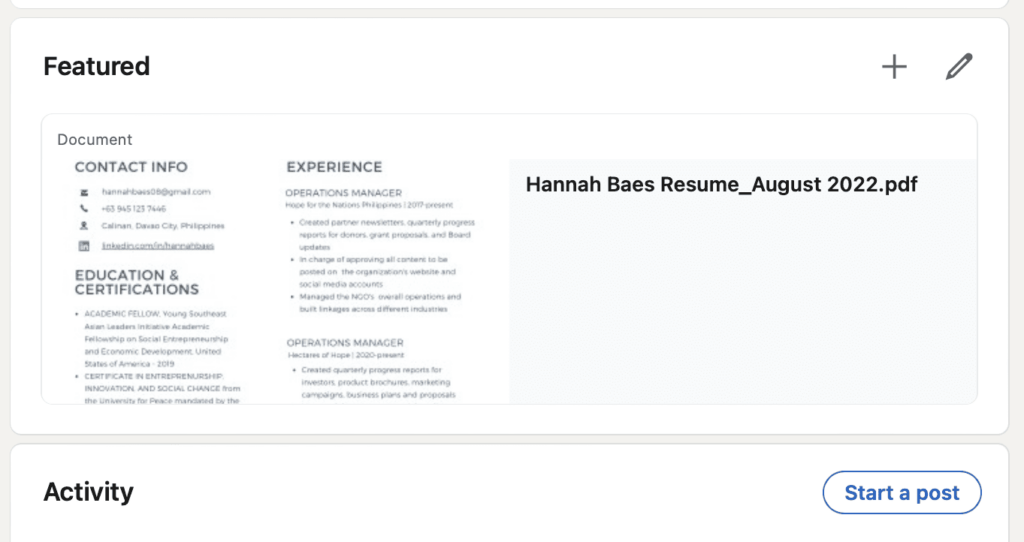 How to Add Your Resume to LinkedIn StepbyStep