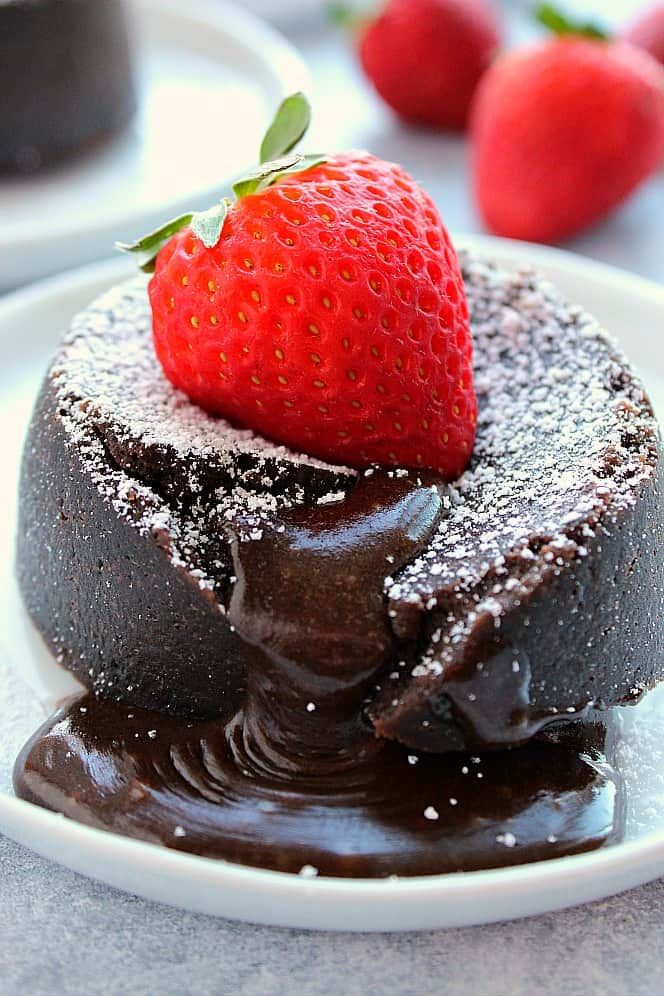 Instant Pot Chocolate Lava Cake Recipe very easy and decadent molten