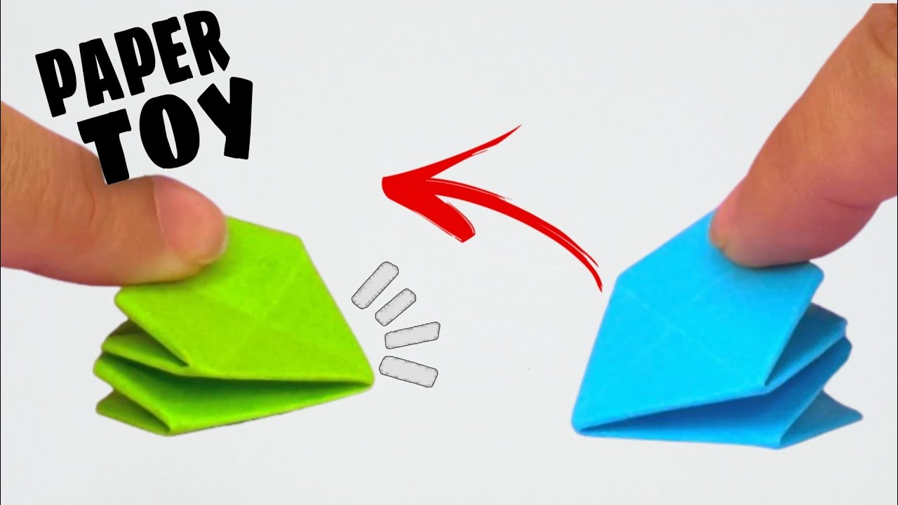 Origami Paper Toy how to make paper toys YouTube