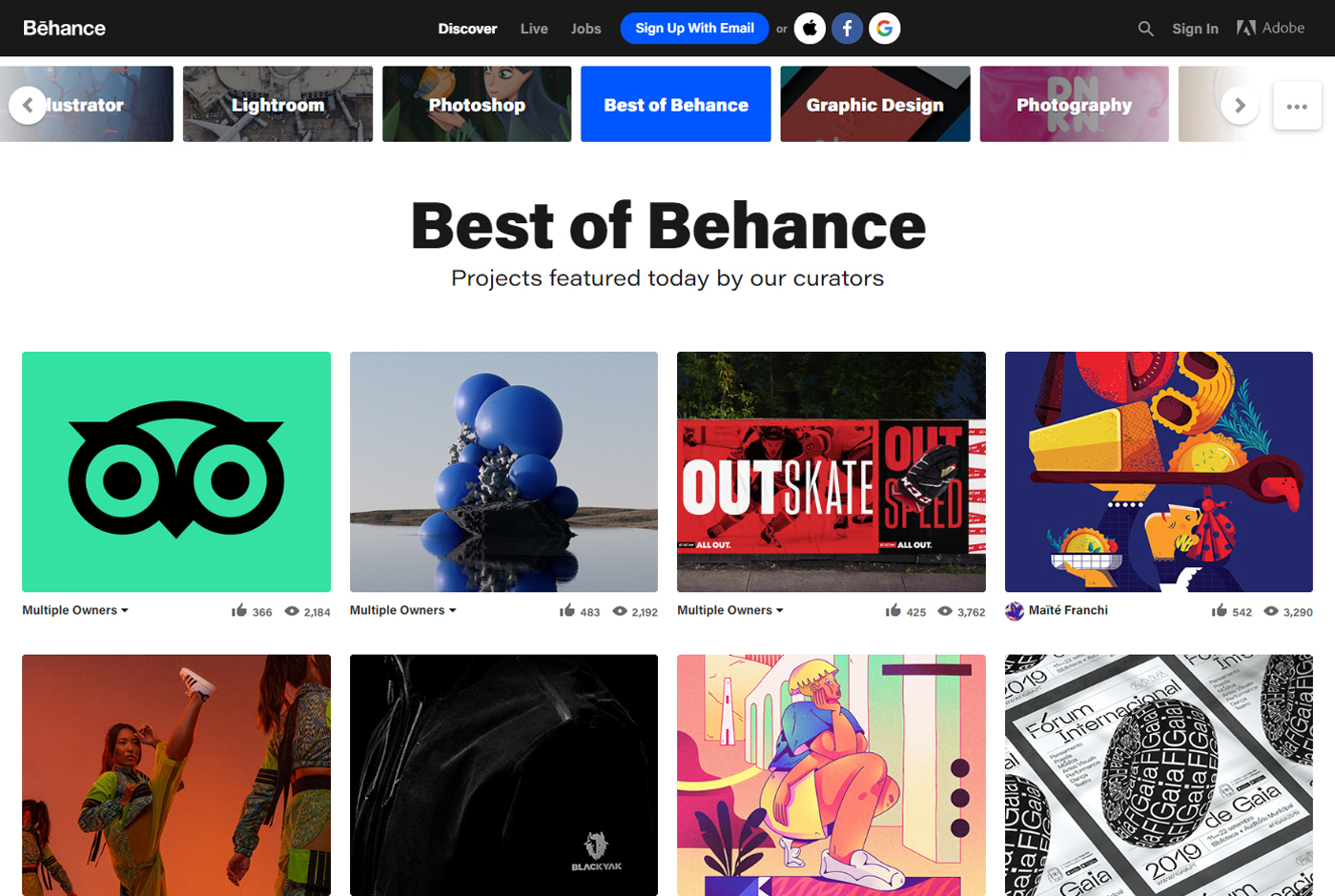How to Reorganize Projects and Images on Behance to Reflect Your Creativity
