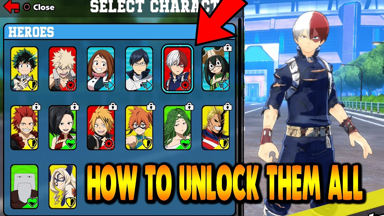 How To Unlock ALL RARE Characters FAST My Hero Ultra Rumble YouTube