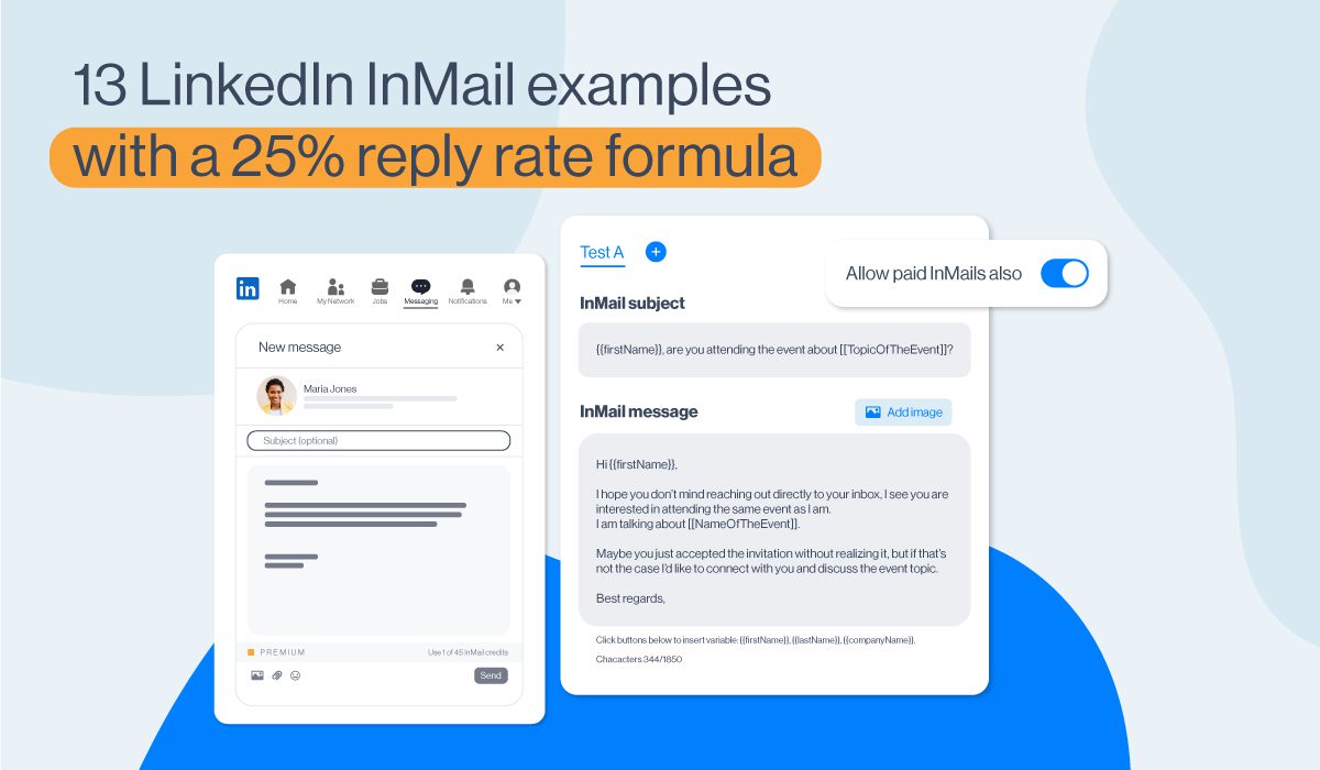 13 LinkedIn InMail Examples With A 25 Reply Rate Formula Skylead