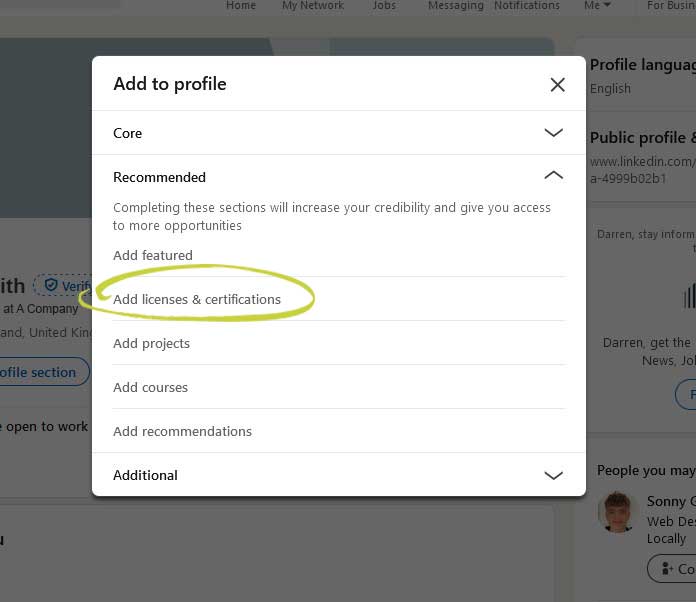 How To Add Your Certificate on LinkedIn User Guides Train4academy