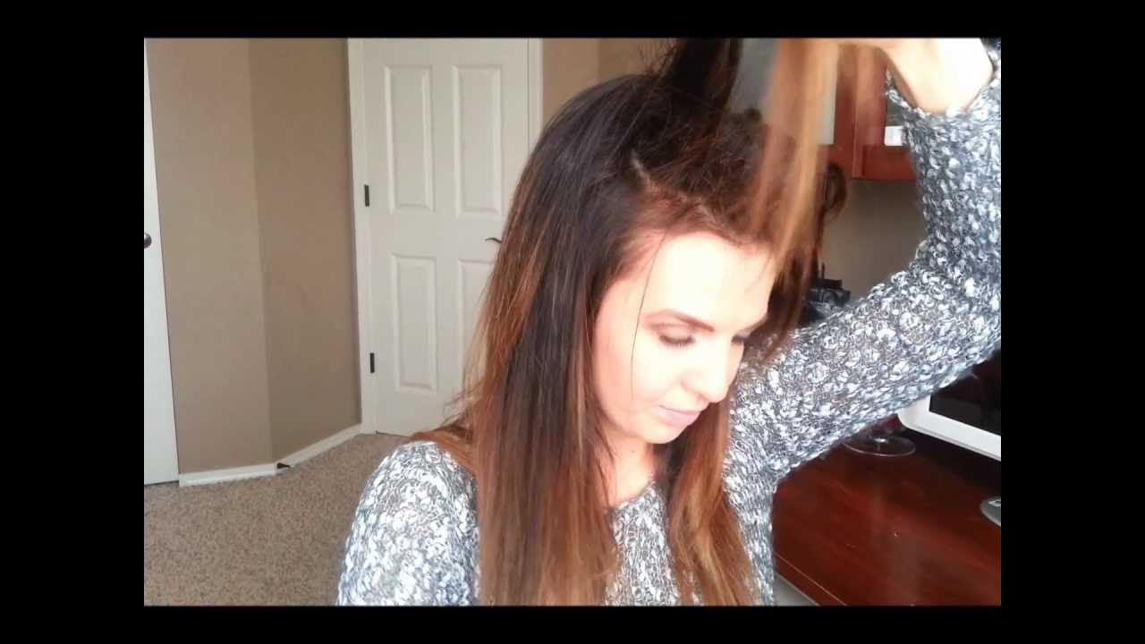 How to Backcomb Your Hair Tutorial YouTube