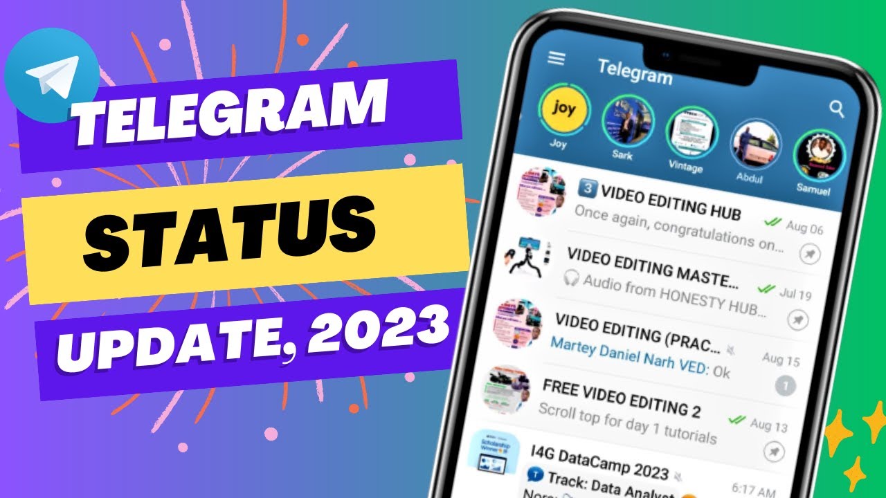 TELEGRAM STORIES UPDATE TELEGRAM STATUS NEW FEATURE 2023 YouTube
