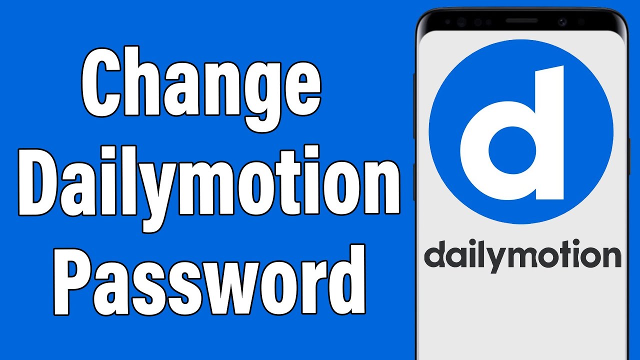 How To Change Dailymotion Password 2021  Dailymotion Account Password 