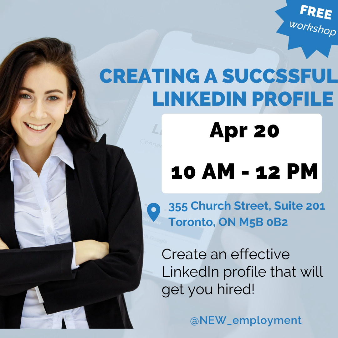 Creating A Successful LinkedIn Profile Newcomer Womens Services