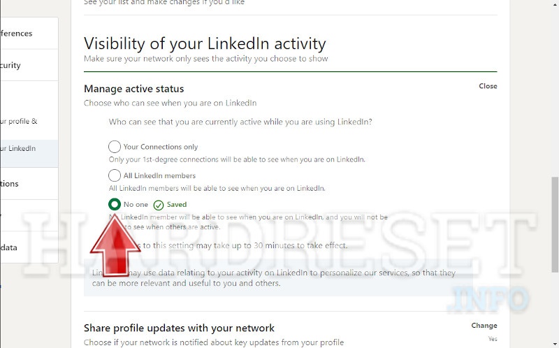 How to Turn Off Active Status in Linkedin HardResetinfo