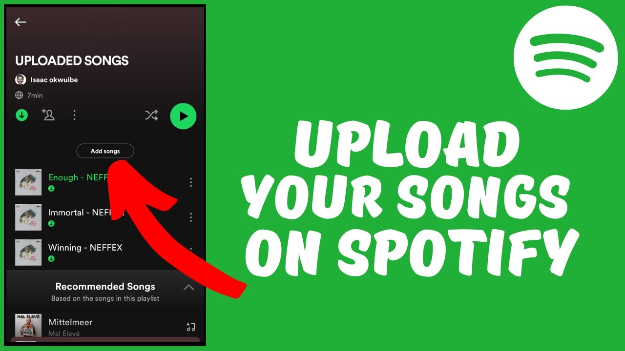How To Upload Music To Spotify On Android For Free YouTube