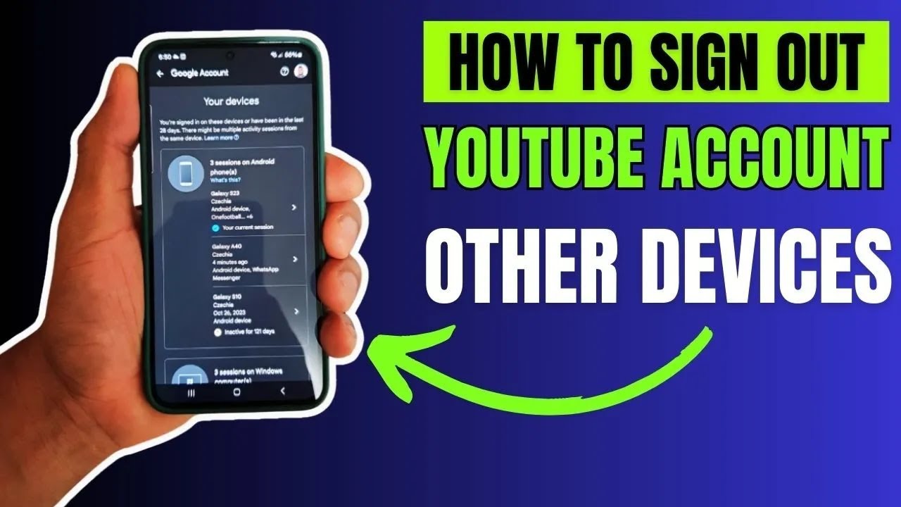 How to Sign Out YouTube Account from Other Devices YouTube