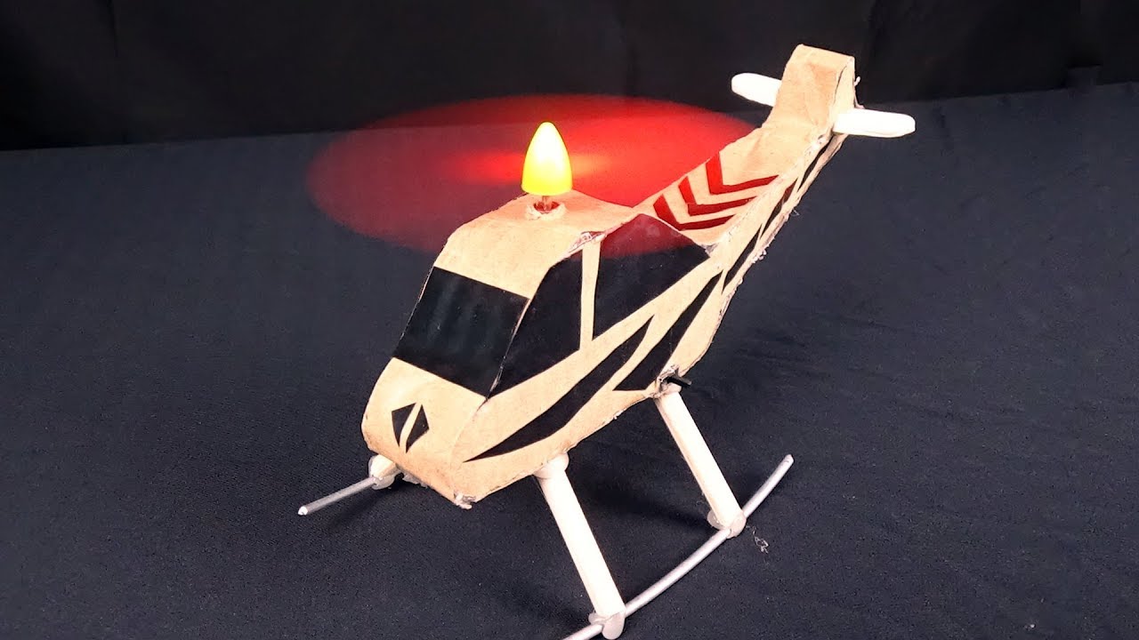 How to Make a Helicopter with Motor at Home Diy Electric Helicopter