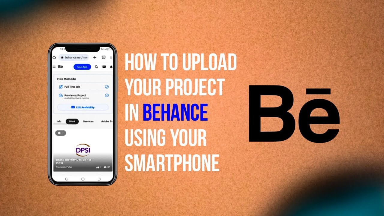 Upload Your Project To Behance Like A Pro Using Your Smartphone