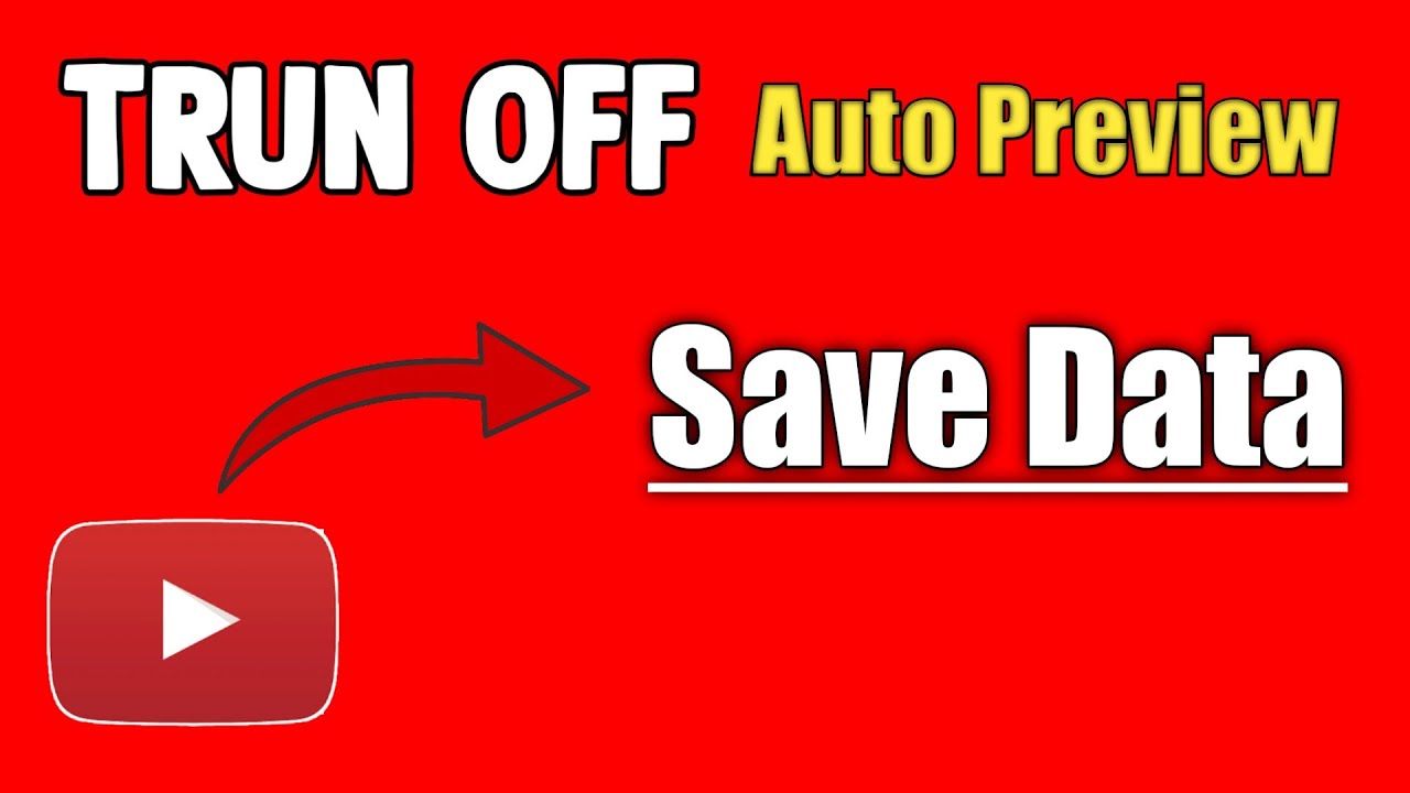 How to Trun off Youtube auto Preview Turn off youtube auto preview