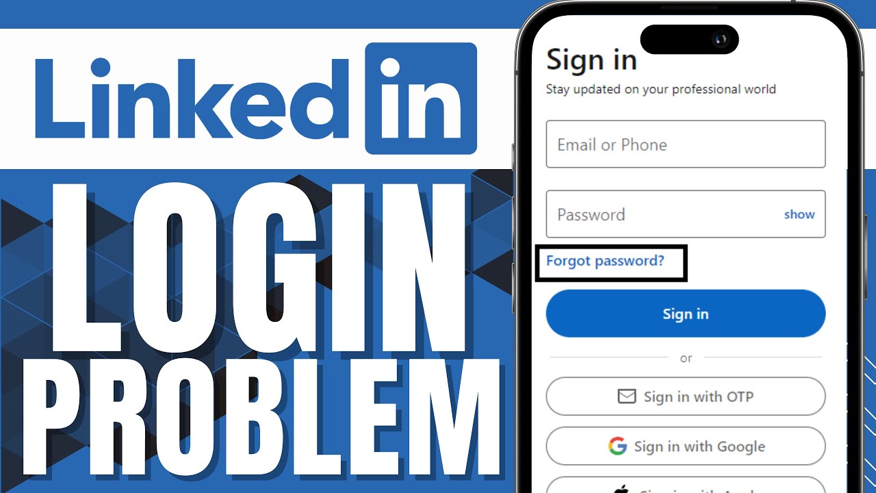 LINKEDIN LOGIN PROBLEM NEW WAY YouTube